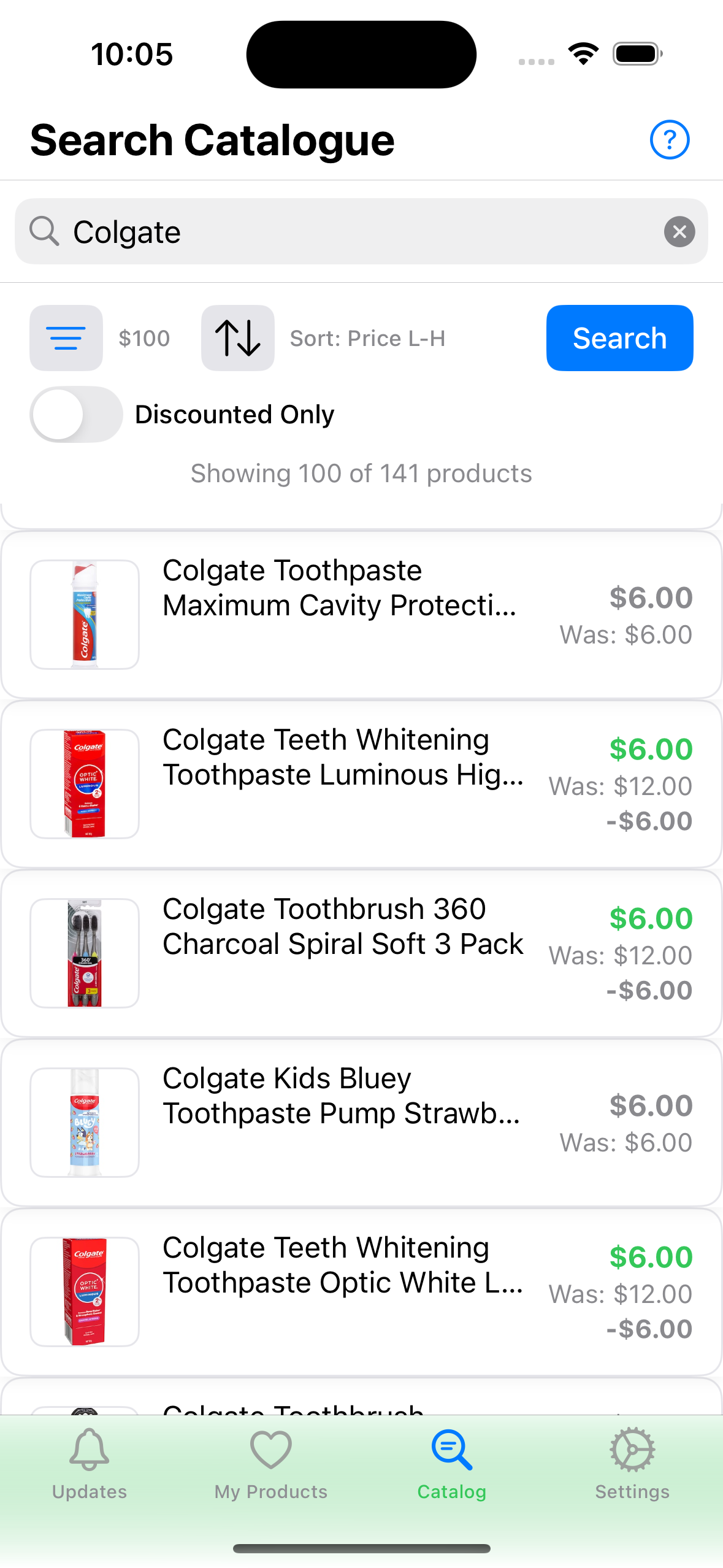 Search results pagination - loading more results